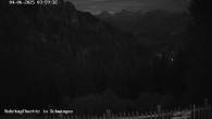 Archiv Foto Webcam Talblick von der Rohrkopfhütte 03:00