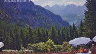 Archiv Foto Webcam Talblick von der Rohrkopfhütte 13:00