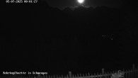 Archiv Foto Webcam Talblick von der Rohrkopfhütte 23:00