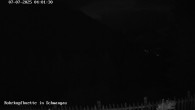 Archiv Foto Webcam Talblick von der Rohrkopfhütte 03:00