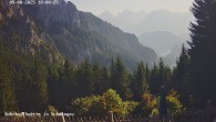 Archiv Foto Webcam Talblick von der Rohrkopfhütte 17:00