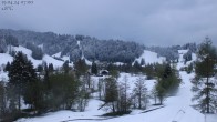 Archived image Webcam Hotel Schratt in Oberstaufen - View Golf Course 06:00