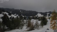 Archived image Webcam Hotel Schratt in Oberstaufen - View Golf Course 23:00