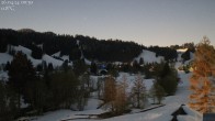 Archived image Webcam Hotel Schratt in Oberstaufen - View Golf Course 23:00