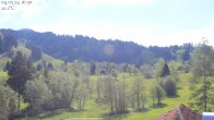 Archived image Webcam Hotel Schratt in Oberstaufen - View Golf Course 15:00