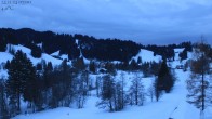 Archived image Webcam Hotel Schratt in Oberstaufen - View Golf Course 06:00