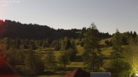 Archiv Foto Webcam Biohotel Schratt in Oberstaufen - Blick Golfplatz 01:00