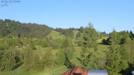 Archiv Foto Webcam Biohotel Schratt in Oberstaufen - Blick Golfplatz 06:00