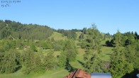 Archiv Foto Webcam Biohotel Schratt in Oberstaufen - Blick Golfplatz 06:00