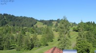 Archiv Foto Webcam Biohotel Schratt in Oberstaufen - Blick Golfplatz 07:00