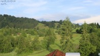 Archiv Foto Webcam Biohotel Schratt in Oberstaufen - Blick Golfplatz 06:00