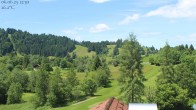 Archived image Webcam Hotel Schratt in Oberstaufen - View Golf Course 11:00