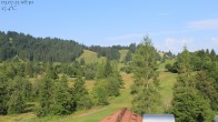 Archiv Foto Webcam Biohotel Schratt in Oberstaufen - Blick Golfplatz 07:00