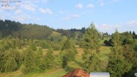 Archiv Foto Webcam Biohotel Schratt in Oberstaufen - Blick Golfplatz 06:00