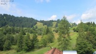 Archiv Foto Webcam Biohotel Schratt in Oberstaufen - Blick Golfplatz 09:00