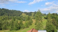 Archiv Foto Webcam Biohotel Schratt in Oberstaufen - Blick Golfplatz 07:00