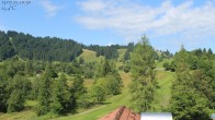 Archiv Foto Webcam Biohotel Schratt in Oberstaufen - Blick Golfplatz 09:00