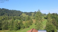 Archiv Foto Webcam Biohotel Schratt in Oberstaufen - Blick Golfplatz 07:00