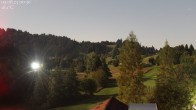 Archiv Foto Webcam Biohotel Schratt in Oberstaufen - Blick Golfplatz 23:00