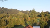 Archiv Foto Webcam Biohotel Schratt in Oberstaufen - Blick Golfplatz 06:00