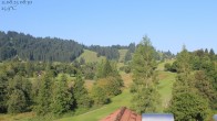 Archiv Foto Webcam Biohotel Schratt in Oberstaufen - Blick Golfplatz 07:00