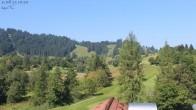 Archiv Foto Webcam Biohotel Schratt in Oberstaufen - Blick Golfplatz 09:00