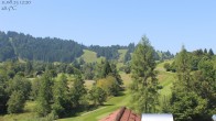 Archiv Foto Webcam Biohotel Schratt in Oberstaufen - Blick Golfplatz 11:00