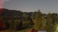 Archiv Foto Webcam Biohotel Schratt in Oberstaufen - Blick Golfplatz 23:00