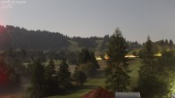 Archiv Foto Webcam Biohotel Schratt in Oberstaufen - Blick Golfplatz 03:00