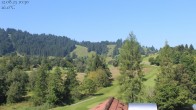 Archiv Foto Webcam Biohotel Schratt in Oberstaufen - Blick Golfplatz 09:00