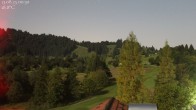 Archiv Foto Webcam Biohotel Schratt in Oberstaufen - Blick Golfplatz 23:00