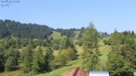 Archiv Foto Webcam Biohotel Schratt in Oberstaufen - Blick Golfplatz 09:00