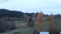 Archiv Foto Webcam Biohotel Schratt in Oberstaufen - Blick Golfplatz 06:00
