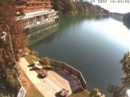 Archiv Foto Webcam Blick über den Tristachersee 09:00