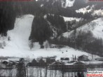 Archived image Webcam base station "Palüdbahn", Brand near Bludenz 15:00