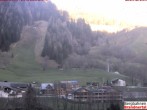 Archived image Webcam base station "Palüdbahn", Brand near Bludenz 07:00