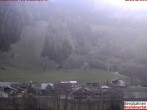 Archived image Webcam base station "Palüdbahn", Brand near Bludenz 19:00