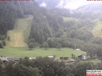 Archiv Foto Webcam Talstation Palüdbahn, Brand bei Bludenz 19:00
