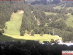 Archived image Webcam base station "Palüdbahn", Brand near Bludenz 07:00