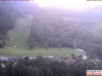 Archived image Webcam base station "Palüdbahn", Brand near Bludenz 07:00