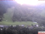 Archived image Webcam base station "Palüdbahn", Brand near Bludenz 08:00