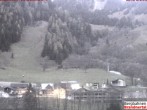 Archiv Foto Webcam Talstation Palüdbahn, Brand bei Bludenz 05:00
