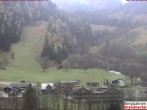 Archived image Webcam base station "Palüdbahn", Brand near Bludenz 07:00