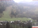 Archived image Webcam base station "Palüdbahn", Brand near Bludenz 11:00