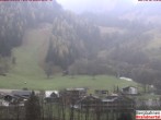Archived image Webcam base station "Palüdbahn", Brand near Bludenz 13:00