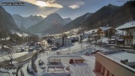 Archived image Webcam hotel Zimba, Brand in Vorarlberg 13:00