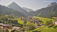 Archiv Foto Webcam Schoppernau im Bregenzerwald 07:00