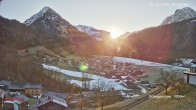 Archiv Foto Webcam Schoppernau im Bregenzerwald 07:00
