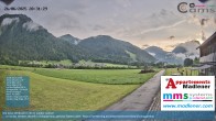 Archiv Foto Webcam Schoppernau Unterdorf im Bregenzerwald 19:00