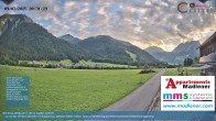 Archiv Foto Webcam Schoppernau Unterdorf im Bregenzerwald 19:00